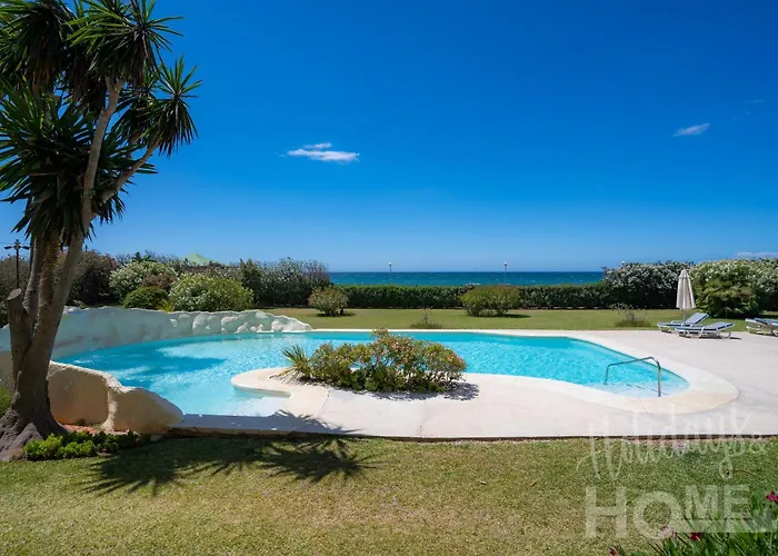 Beachfront Elviria Ii,sea Views, Lovely Terrace And Pool