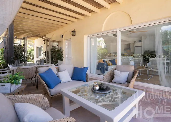 Beachfront Elviria Ii,sea Views, Lovely Terrace And Pool *