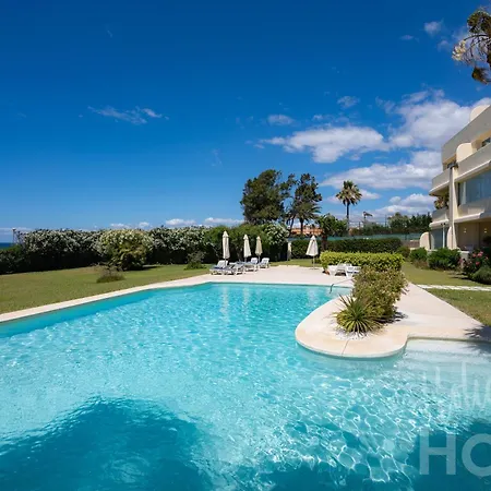 Apartment Neptuno Ii Beachfront Elviria,sea Views,lovely Terrace And Pool Marbella