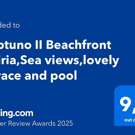 Apartment Neptuno Ii Beachfront Elviria,sea Views,lovely Terrace And Pool Marbella