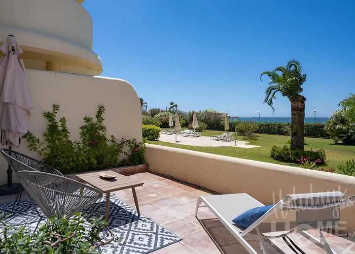 Beachfront Elviria Ii,sea Views, Lovely Terrace And Pool * Marbella